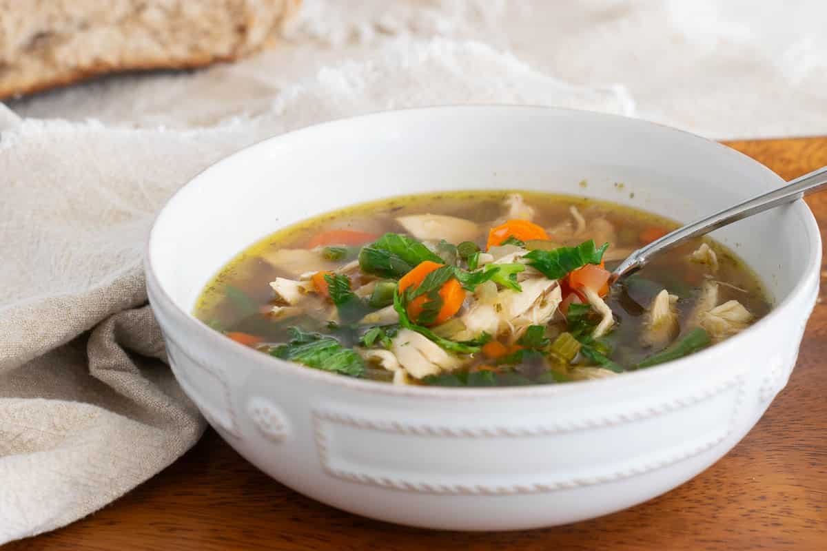 Chicken Vegetable Soup Recipe