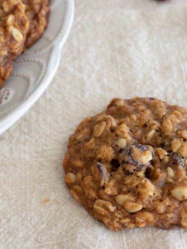 Cranberry Oatmeal Cookies Story