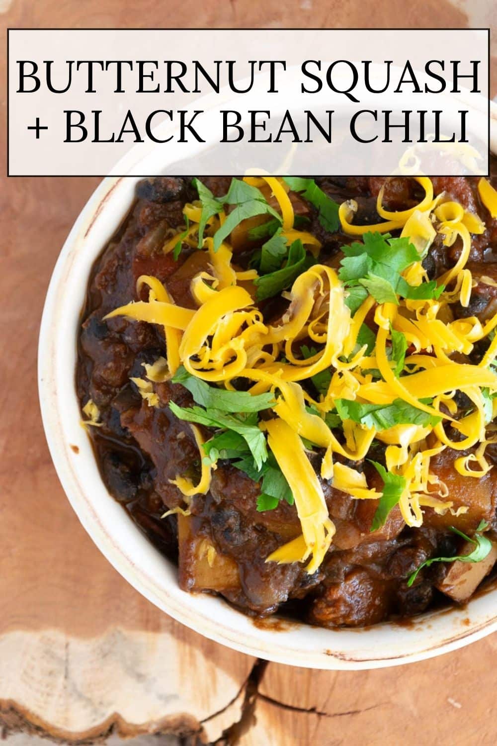 Butternut Squash Chili with Black Beans · Nourish and Nestle