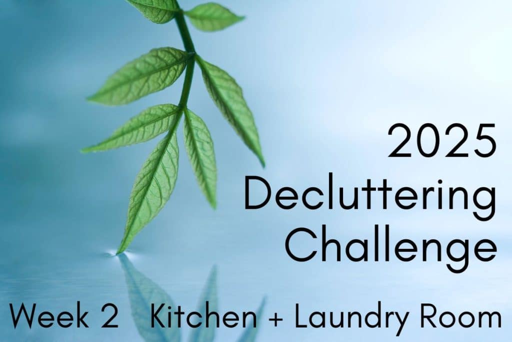 kitchen declutter