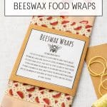 Food Wraps bundled for gifts.