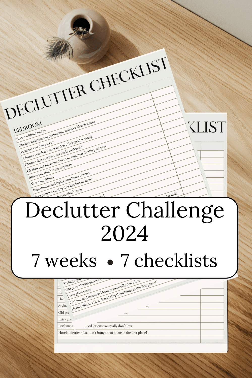 Declutter Calendar 2024 Free Judie Kaitlin