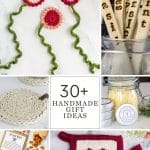 A variety of handmade gift ideas.