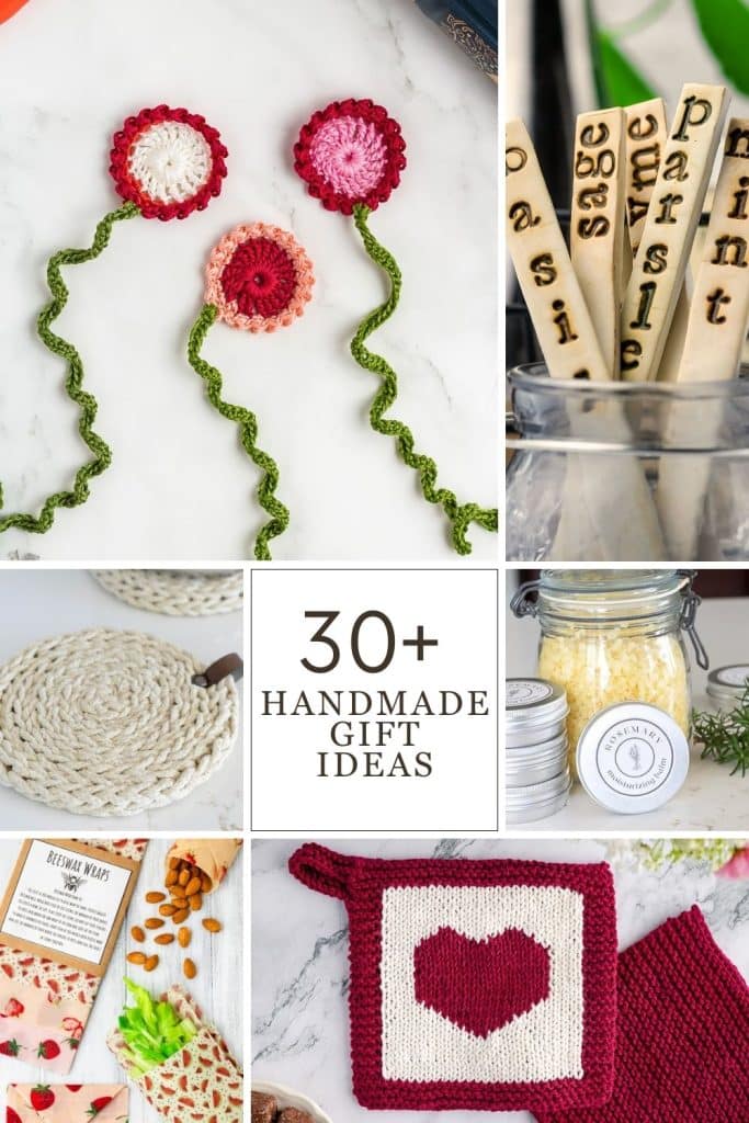 A variety of handmade gift ideas.