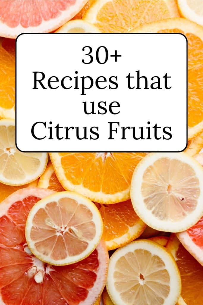 Slices of Citrus Fruits.