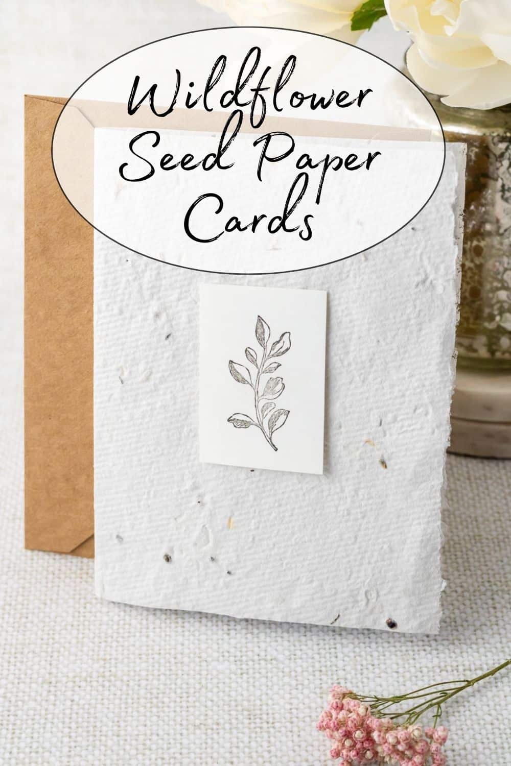 Wildflower Seed Paper Cards · Nourish and Nestle