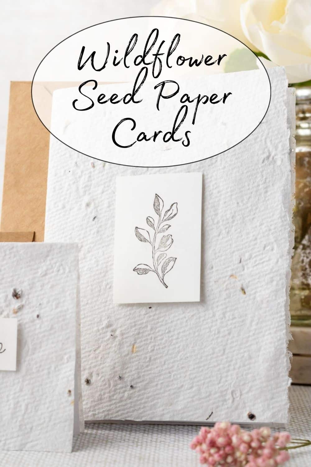 Wildflower Seed Paper Cards · Nourish and Nestle