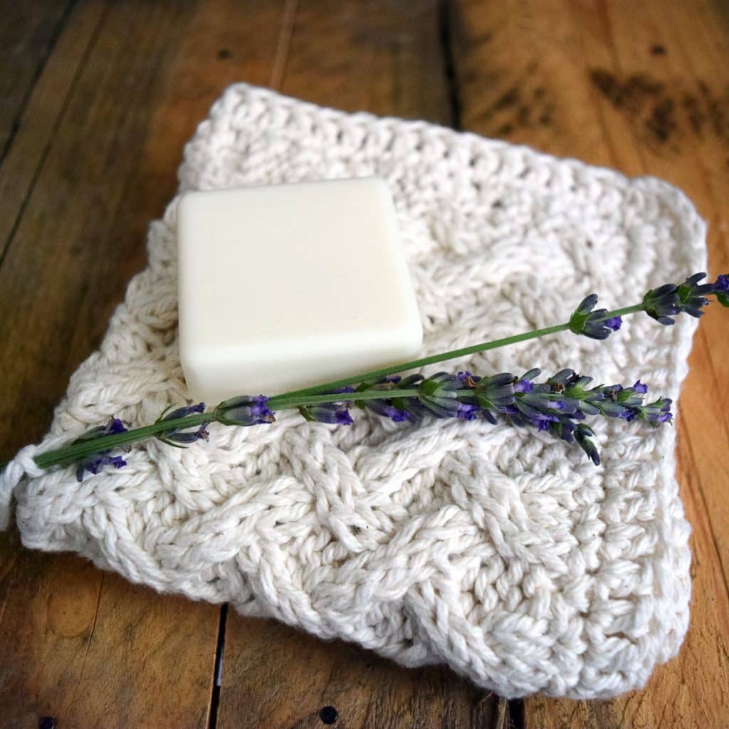 cable washcloth