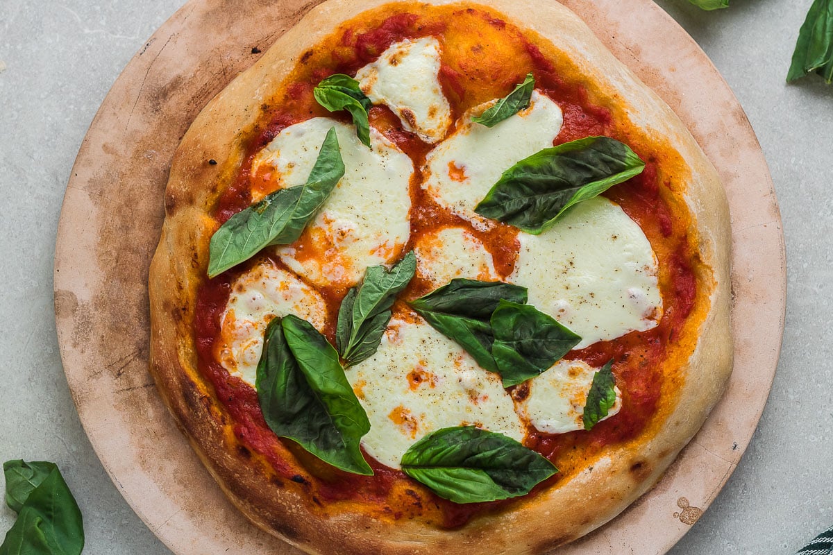 Sourdough Discard Pizza Dough Nourish And Nestle