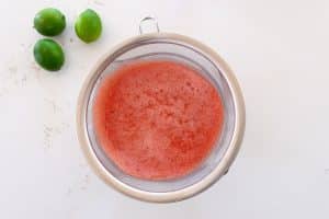 Watermelon pulp.