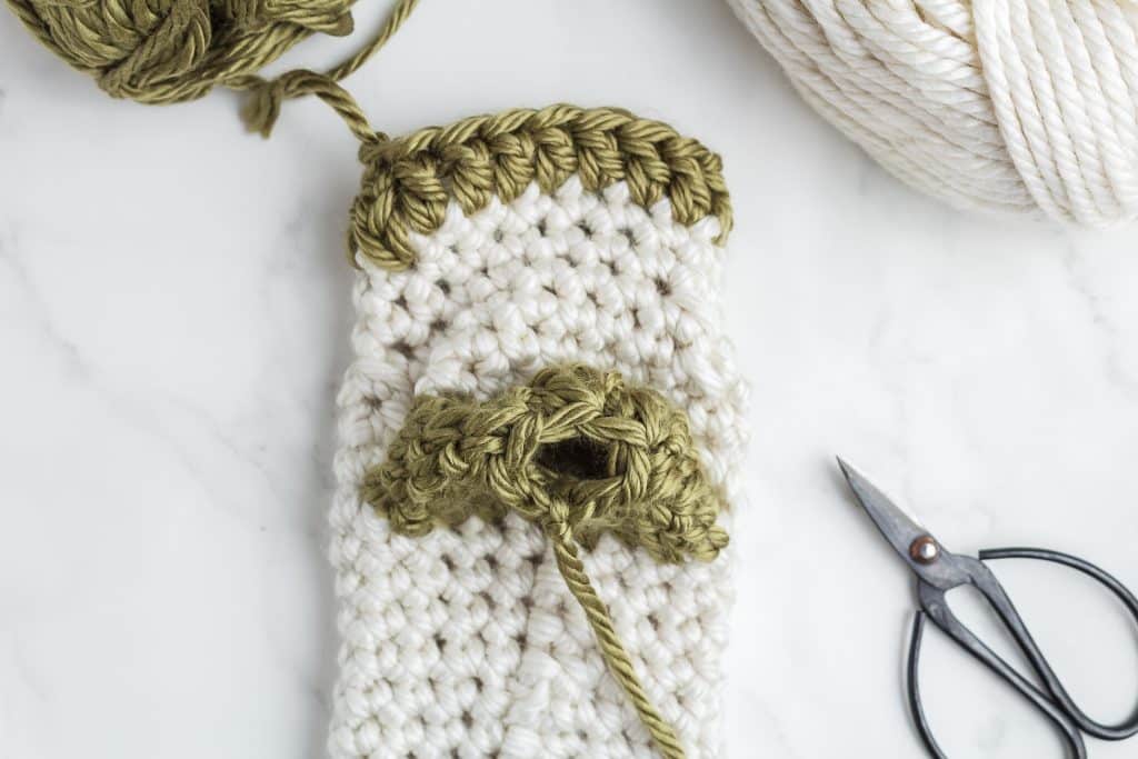 Crochet Heel.