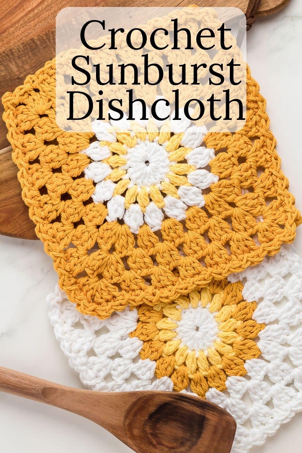 Crochet Dishcloth Pattern · Nourish and Nestle