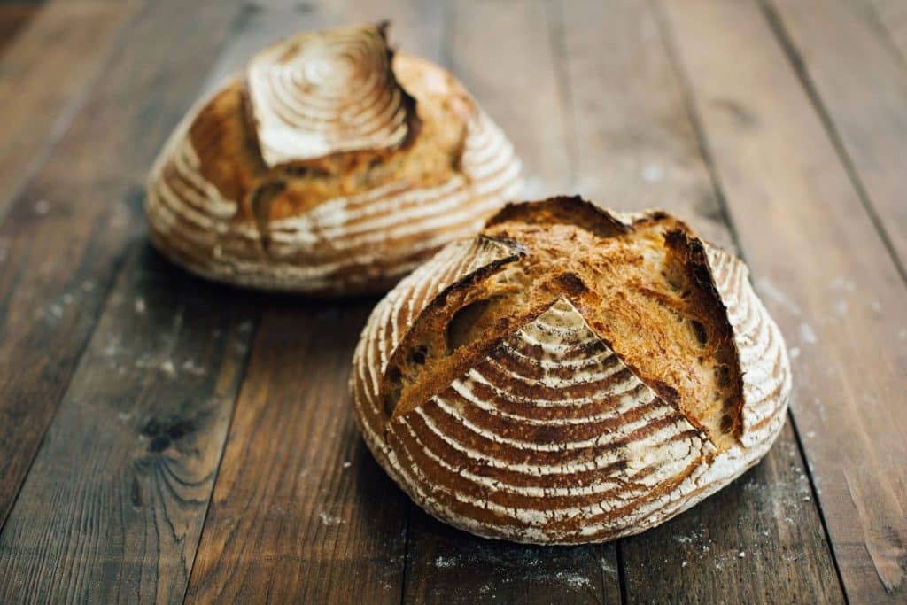 sourdough boules.