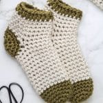 Crocheted Slipper Socks