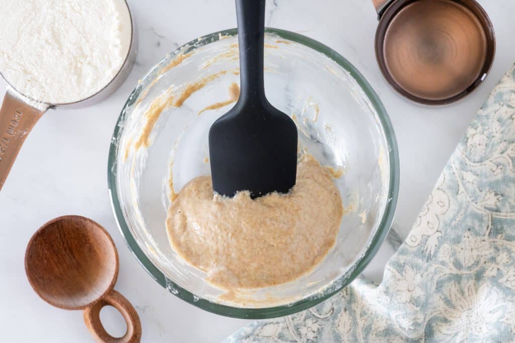 a picture of the sourdough discard 