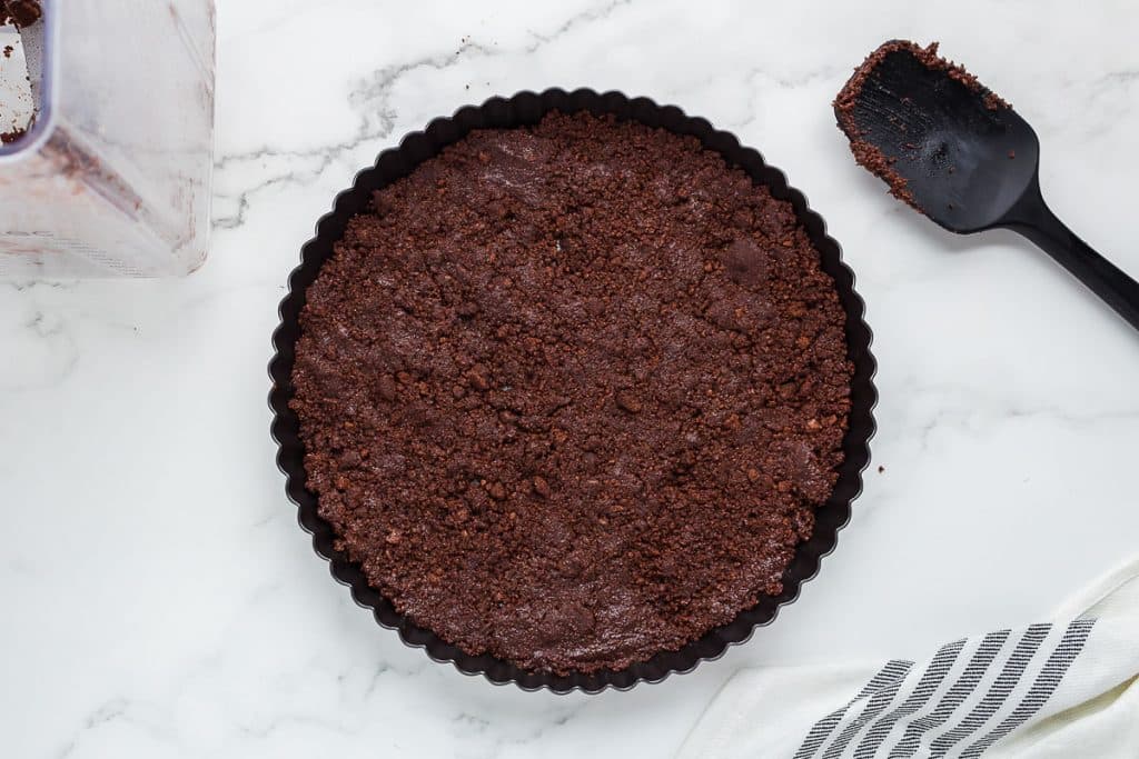 chocolate crust.