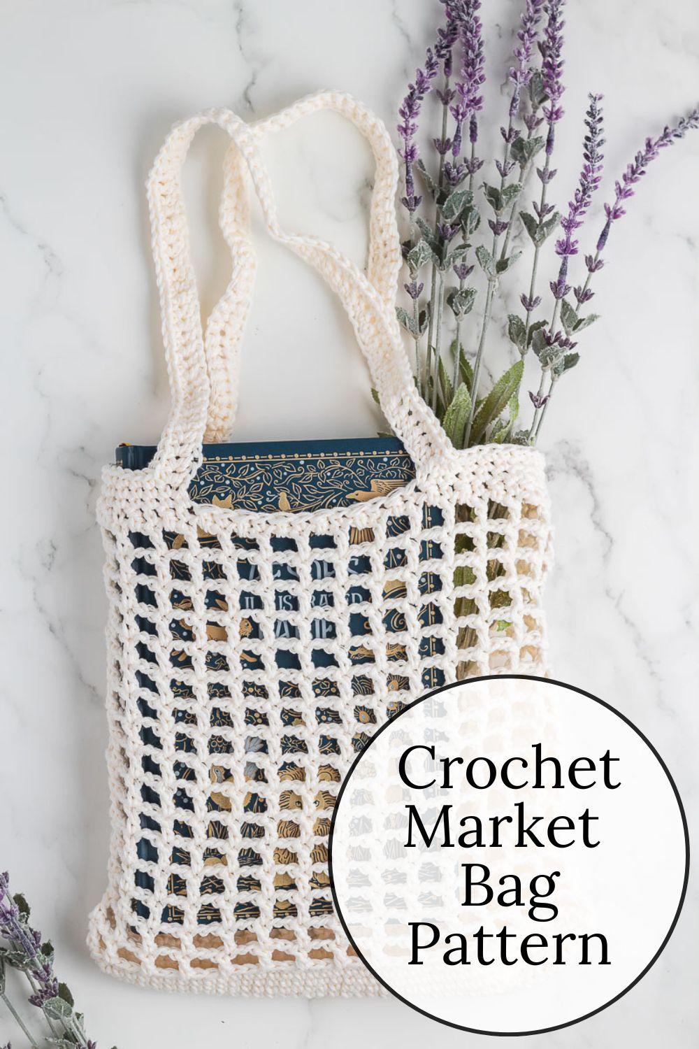 Crochet Market Bag Pattern · Nourish and Nestle