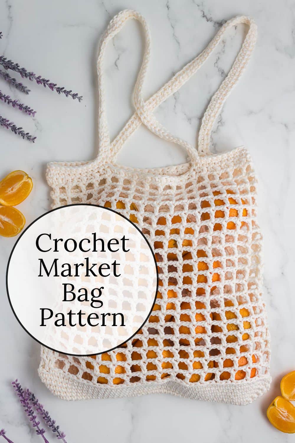 Crochet Market Bag Pattern · Nourish and Nestle