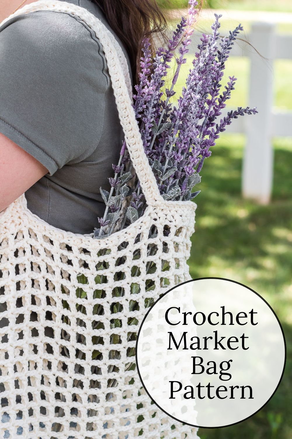 Crochet Market Bag Pattern · Nourish and Nestle