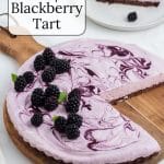 No-Bake Blackberry Tart