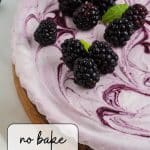 No-Bake Blackberry Tart