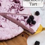 No-Bake Blackberry Tart