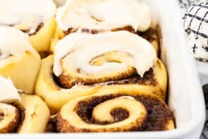 Iced Cinnamon Rolls