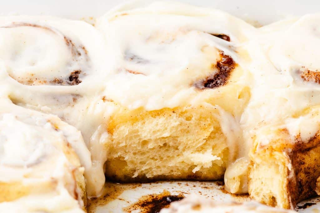 Iced Cinnamon Rolls