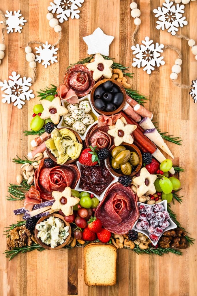 Christmas Tree Charcuterie Board