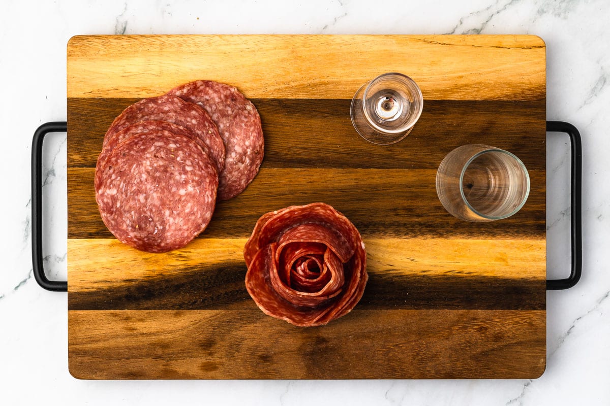 How to make a meat rose.