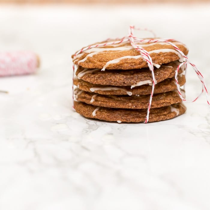 Ginger Molasses cookies.