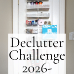 Organized craft room storage.