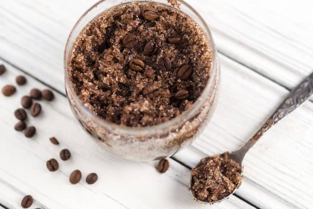 coffee sugar scrub.