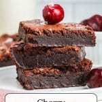 Cherry Chocolate Brownies