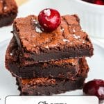 Cherry Chocolate Brownies