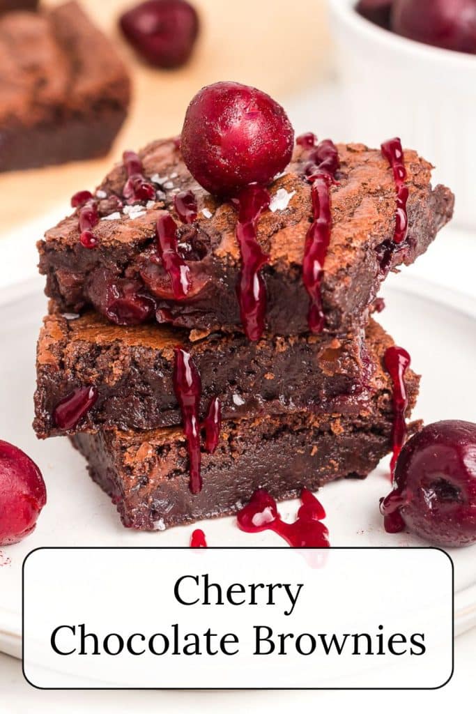 Cherry Chocolate Brownies