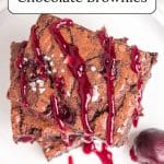 Cherry Chocolate Brownies