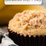 Sourdough Discard Banana Muffins