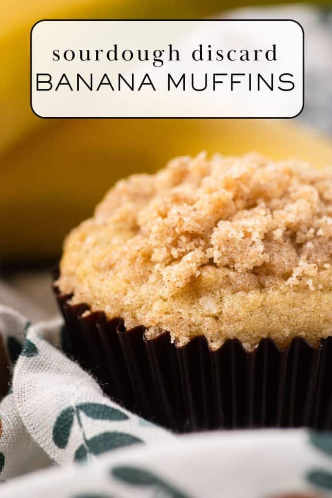 Sourdough Discard Banana Muffins