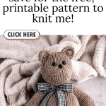 Knit Teddy Bear Pattern