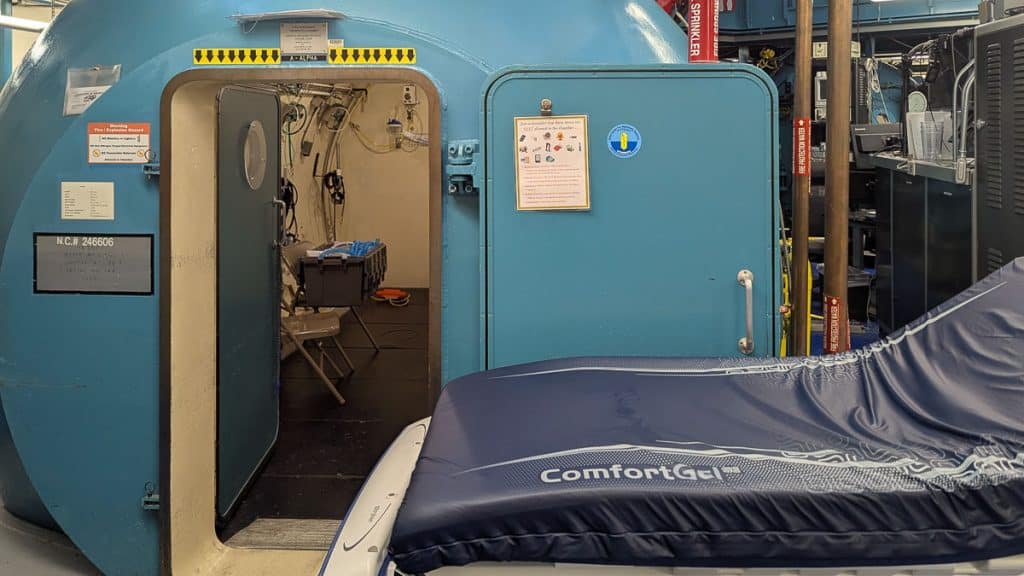 hyperbaric chamber