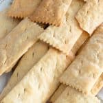 Sourdough Discard Crackers