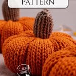 Knit Pumpkins