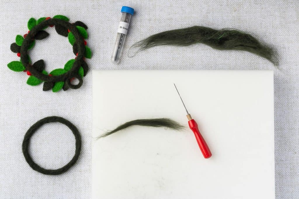 Roving for hanging loop.