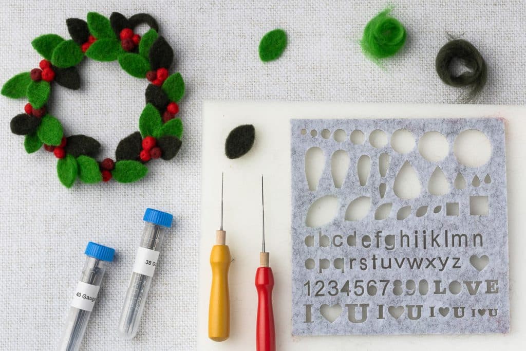 Green roving in mold.