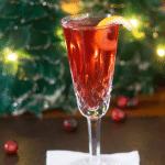Cranberry French 75 Cocktail