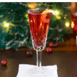Cranberry French 75 Cocktail
