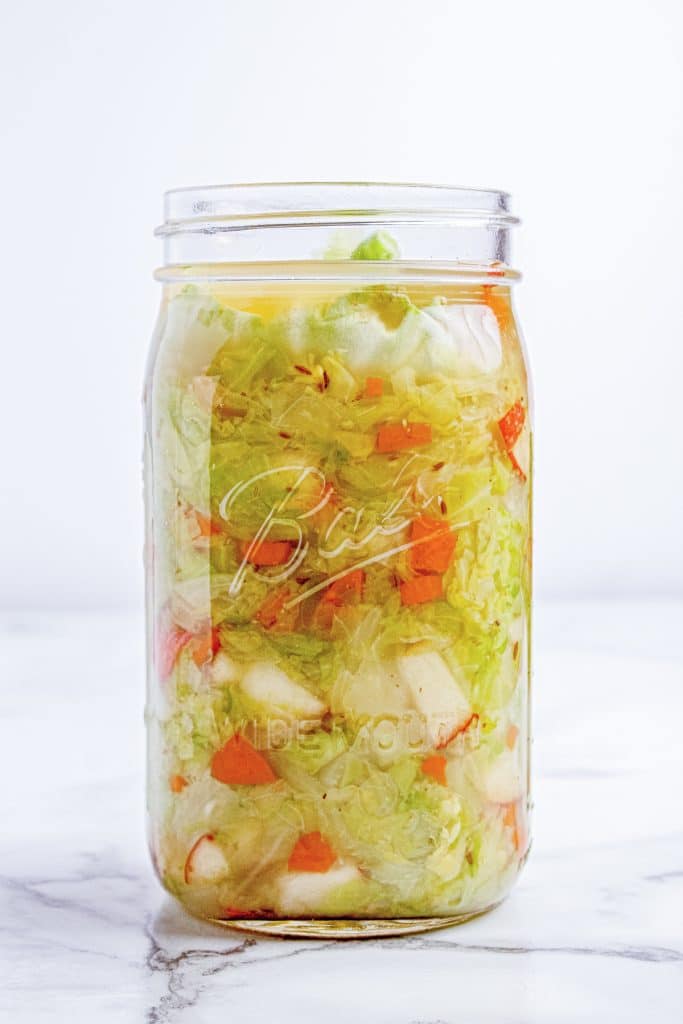 Jar of Sauerkraut