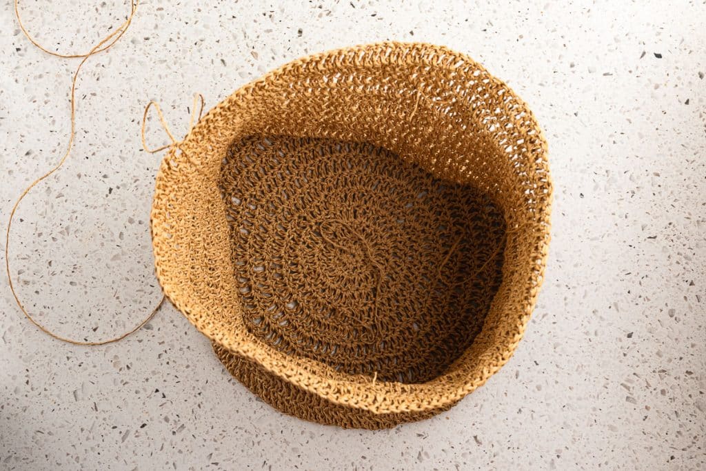 Body of bag finished.