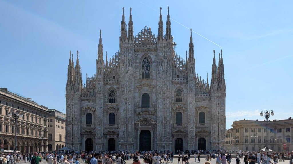 duomo in milan.
